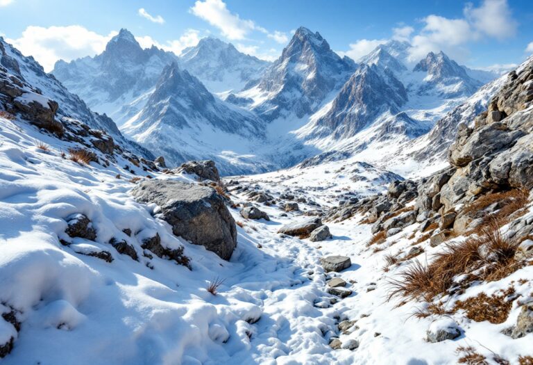 Panorama di Bressanone con montagne e piatti tipici