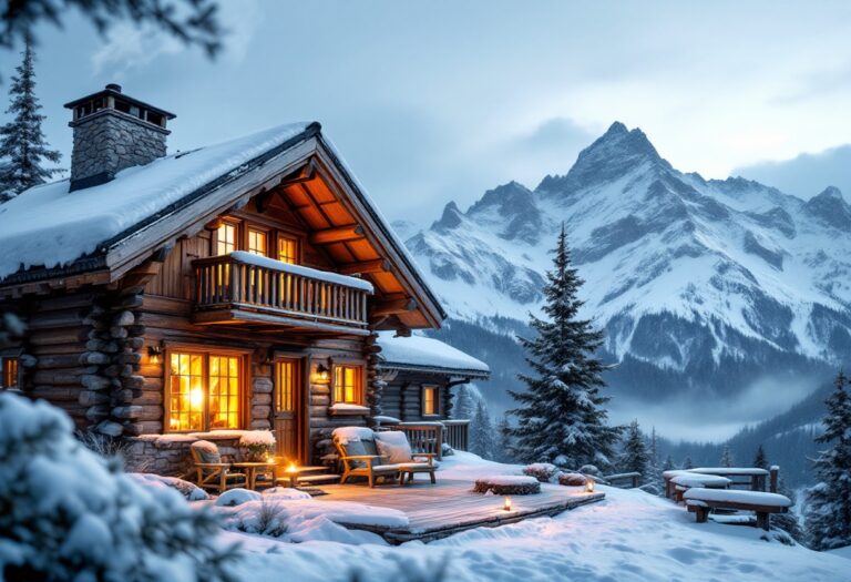 Chalet di montagna romantici in Italia per un weekend