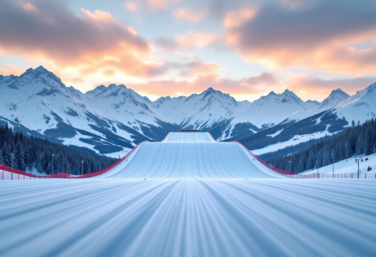 Salto con gli sci durante la Coppa del Mondo a Ruka