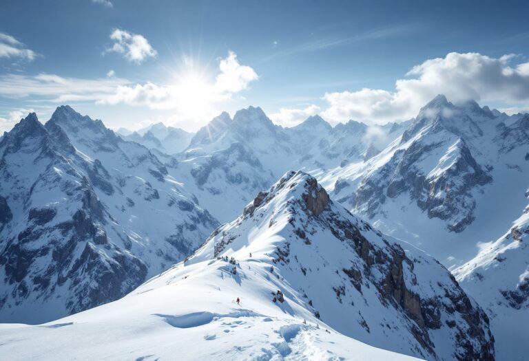 Atleta in azione durante una gara di snowboard cross in Italia