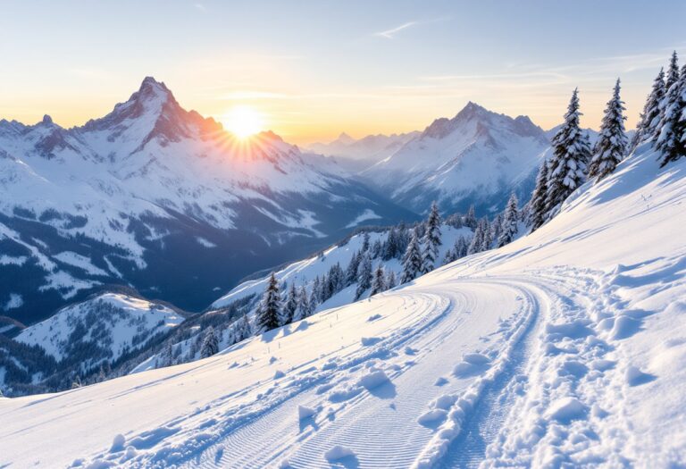 Partecipanti alla Gran Fondo Val Casies in un paesaggio innevato