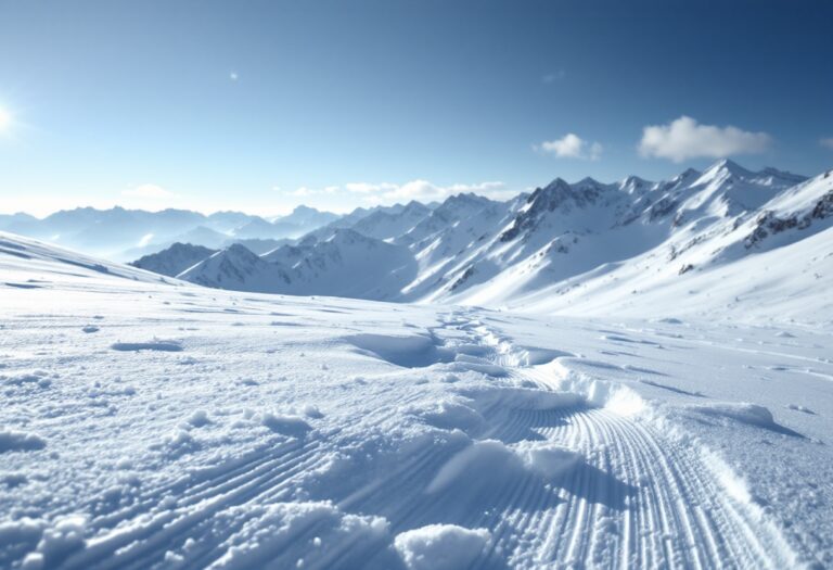 Atleta in azione durante una gara di snowboard cross