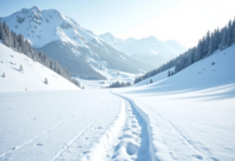 Atleta in azione durante una gara di snowboard cross in Italia