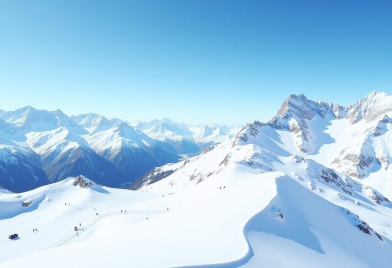 Vista panoramica del Valtur Cervinia Cristallo Ski Resort