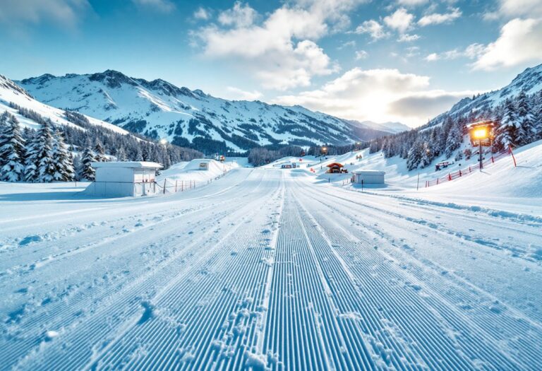 Atleta in azione durante una gara di snowboard cross