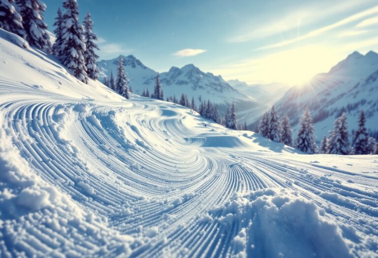 Atleta in azione durante una gara di snowboard cross