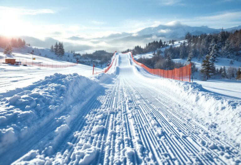 Atleti in azione durante una gara di snowboard cross