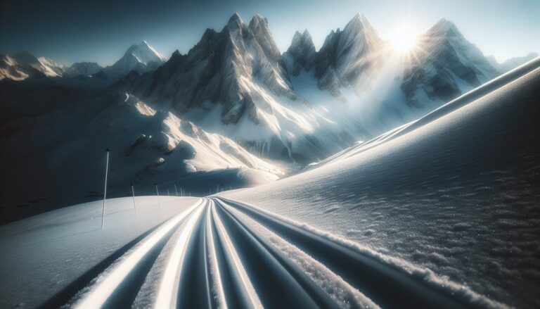 Linn Svahn durante la gara di sprint a Val di Fiemme