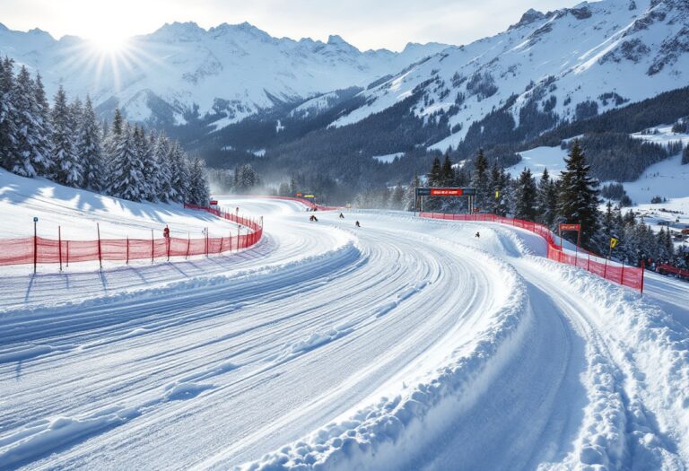 Jole Galli durante la competizione di SkiCross femminile