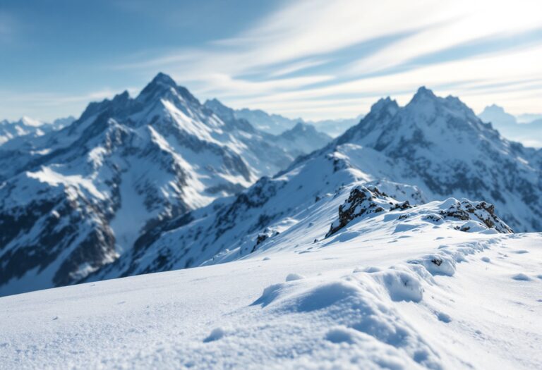 Vista panoramica delle meraviglie olimpiche a Milano Cortina 2026