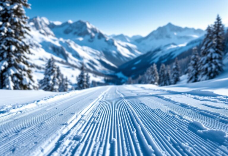 Snowboarder in azione a Mottolino Livigno