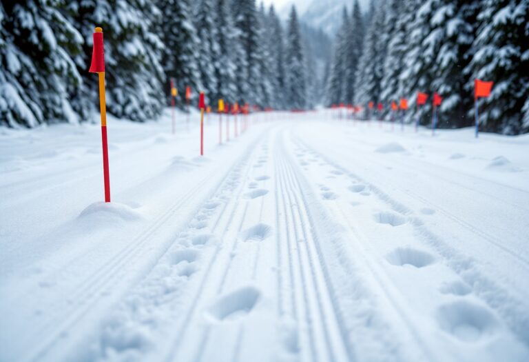 Quentin Fillon-Maillet in azione durante una gara di biathlon