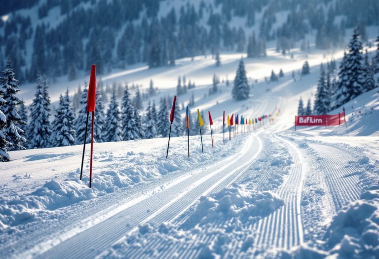 Eric Perrot durante la vittoria nella mass start maschile a Pokljuka