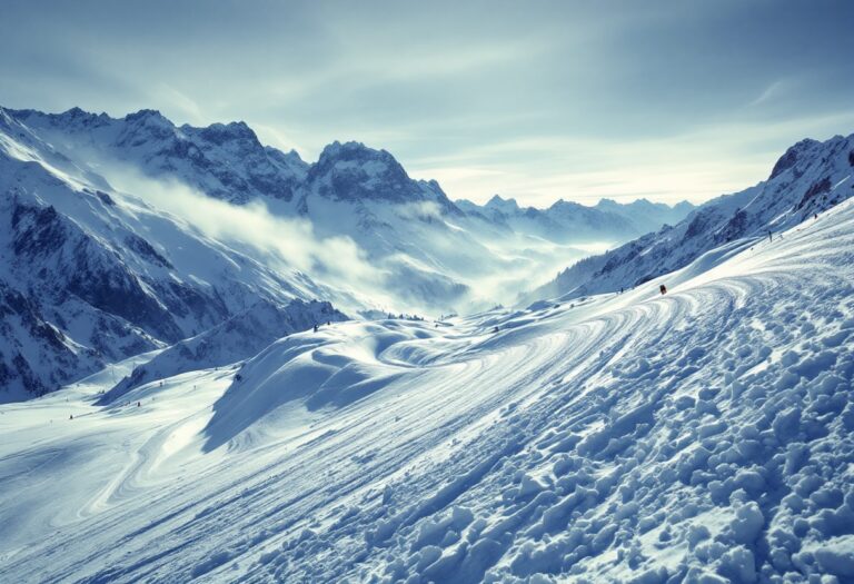 Atleta in azione durante una gara di snowboard cross