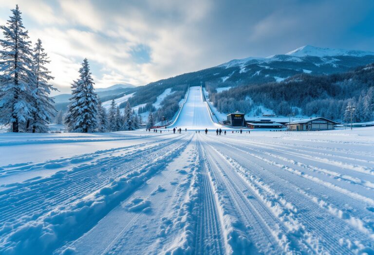 Vinzenz Geiger durante la gara di combinata nordica a Holmenkollen